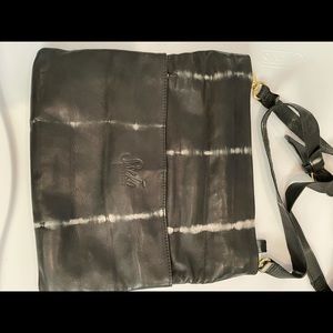 Sseko leather convertible clutch